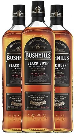 Whisky Blended Bushmills Black Bush 70 cl (Caja de 3 Botellas de 70 cl)
