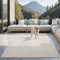 the carpet Santo Plus - Hochwertiger Outdoor Teppich, Passend für Wohnzimmer, Schlafzimmer und Terrasse, Wetterfest, langlebig und pflegeleicht, Creme, 240 x 340 cm