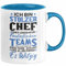 Chef Geschenk Lustig Tasse für Chef vom Team Ich Bin Stolzer Chef Eines Ungeheuer Fantastischen Teams (Blau)