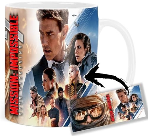 Mission Impossible Dead Reckoning Tom Cruise Hayley Atwell Tasse Keramikbecher Mug