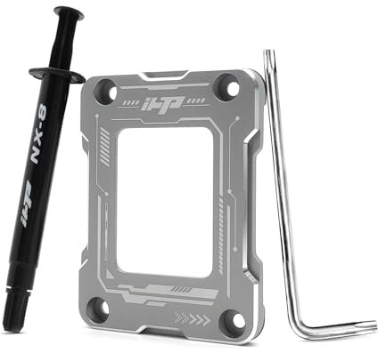 LGA 1700 Contact Frame Modification Kit, CPU Holder Intel 12th/13th/14th Generation CPU Anti-Bend Buckle.(Grey)