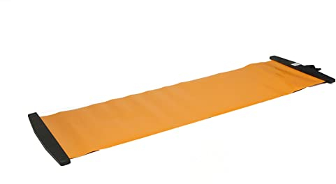 RvSky Verbessern Sie Ihr Gleichgewicht Und Ihre Fitness Mit Der Rutschfesten Gleitbrettmatte Und Schuhüberzügen – Perfekt Zum Skifahren, Skaten Und Fitnesstraining(Orange)