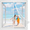 Fly Screen Window 80x120 cm, Insect Protection Door for Balcony & Terrace, Mosquito Net for Door with Aluminium Frame, Mesh Guard Door Against Insects & Small Animals White Reinforced