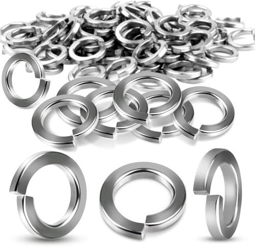40pcs Arandela Elástica M10 Arandelas Elásticas Acero Inoxidable A2/V2a Arandelas Lisas Arandelas de Cuerpo Anillo Elástico Tamaño Seleccionable para Electrodomésticos Aparatos Mecánicos