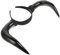 LIFKOME Halloween Kopfschmuck Kunststoff Horn Stirnband Großes B Horn Halloween Party Zubehör Set