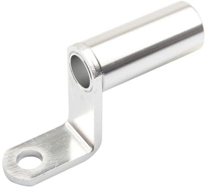 GXGM Fahrrad Z-förmiger Aluminiumlegierung Erweiterungsständer, Silbrig Extender Halterung, Fahrradlenker verlängerung Lenkererweiterung Fahrrad Lenker Fahrradlenker fuer 10 mm Rückspiegel Lenker