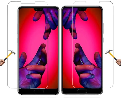ino 2x Schutzglas für Huawei P20Pro Panzerglas Panzerfolie Displayschutzglas Tempered Glass 9H Glas Schutzfolie P20 Pro