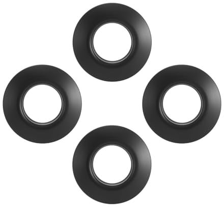Ieron 4Pcs PVC Tropf Ring ID30mm Kajak Kanu Paddel Tropf Ringe Für Kajak Kanu Rafting Kajak Paddel Zubehör