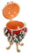 PACKOVE Unique Pearl Flower Egg Jewelry Box Ring Storage Box Wedding Decor Desktop Decorative