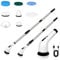 Electric Spin Scrubber, 13 in 1 Electric Cleaning Brush, Large Power with 2 Adjustable Speeds, Shower Cleaner Brush for Bathroom, Tub, Toilet, Kitchen