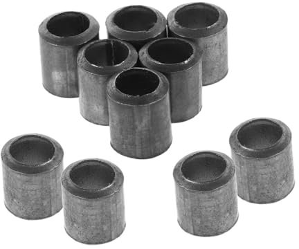 CAXUSD 10 Pezzi Cunei Sicurezza Impugnatura Rotonda Cunei Ferro Accessori Lavorazione Legno Rinforzo Utensili