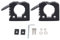 NINESHE 2Pcs Quick Release Rubber Clamp, Rubber Mount Clamps, Shovel Holder Truck Clamp for Mounting Tools and Equipment 1 1/7 in to 1 3/7 in Diameter