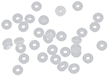 Chevnzev Schmuck Silikon Gummi Stopper Förderer Für Schmuck Herstellung Halsketten Armband Clip Lock Spacer Charme Perlen