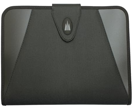 Cathedral Products 13 Pocket Expanding File - Durable Polypropylene Pockets with Sturdy Fabric Construction - Black