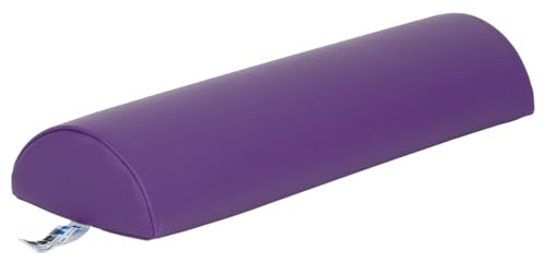 Sport-Tec Halbrolle Lagerungsrolle Lagerungskissen mit Kunstlederbezug 50x15x7,5 cm