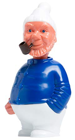 corpus delicti :: Wackelfigur fürs Auto: Seemann mit Wackelkopf – magnetischer Parkscheinhalter und Notizhalter - Pullover blau (SEPb)