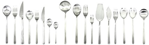 MEPRA Linea Ice Servizio, 151 Pezzi, Acciaio Inossidabile 18/10 Satinato
