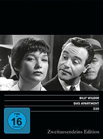 Zweitausendeins Edition Film 330: Das Apartment. Schwarz-Weiß Poster für Wohnzimmer, Schlafzimmer und Heimbüro