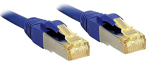 LINDY Cat. 7 Rohkabel Patch Cable Ethernet S/FTP PIMF LSOH BLUE 5 M
