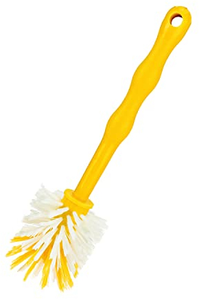 Wundermix - Cepillo de limpieza WunderBrush® para el vaso de tu robot de cocina (1 ud.) • Cepillo resistente con cerdas de nylon • Accesorio de limpieza (Amarillo)