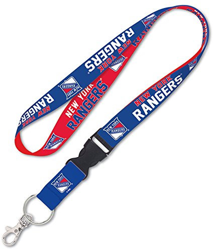 Wincraft New York Rangers 2,5 cm breit Abnehmbare Lanyard Schlüsselanhänger