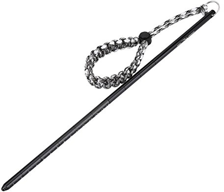 VGEBY Diving Stick Scuba Tauchen Noise Maker Stick Rod Zeiger mit Fallschirm-Lanyard(schwarz)