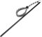 VGEBY Diving Stick Scuba Tauchen Noise Maker Stick Rod Zeiger mit Fallschirm-Lanyard(schwarz)