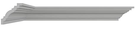 20 m+4 Ecken Zierleisten Deckenleiste & Wandleiste Styropor Leisten XPS Zierprofile Stuckleisten 80x80mm K 17