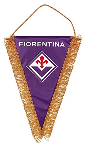 Gagliardetto Fiorentina Ufficiale viola triangolare grande cm. 25 X 35