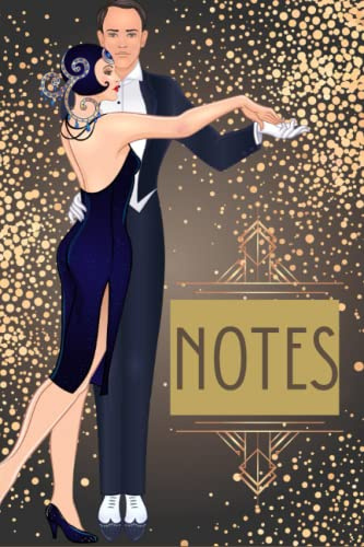 Art Deco Notebook: 120 page soft cover journal