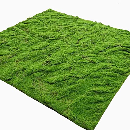 Aoisavch Kunstrasen Outdoor rollrasen 100x100cm Wand Hintergrund Fake Pflanze Grün Gras Matte Landschaft Zubehör, 7 Größen (Color : A, Size : 3.28'x3.28'/1x1m)