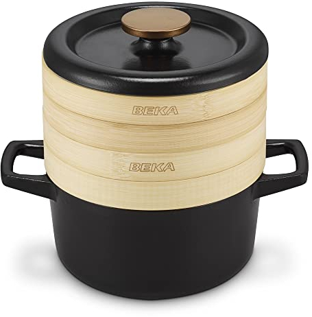 Gedämpftes nori 20 cm + 2 bambussiebe - 15149204