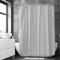 Loti Living Anti-Schimmel Duschvorhang 180x200 cm Graues Muster - Inkl. Ringe - Shower Curtains - Duschvorhang Anti Schimmel - Duschvorhang Badewanne - Duschvorhang Grau - Duschvorhang