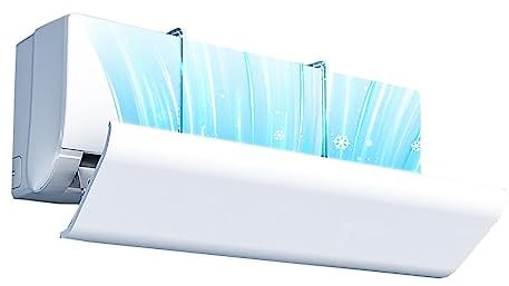 MKYOKO Klimaanlage, Split Klimaanlage, Windabweiser, Air Conditioner Wind Deflector, Klimaanlage Heizen und KüHlen, ErhäLtlich Im Winter und Sommer (Size : 86cm/33inch)