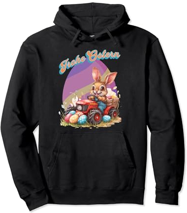 Frohe Ostern Osterhase Pullover Hoodie