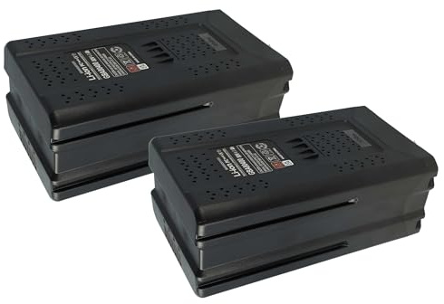vhbw 2X Akku Ersatz für Greenworks 2901307 | 80V Max, 2901302, GBA80200, G80B4, 2902407, G80B2, 2901207 für Werkzeug (4000 mAh, Li-Ion, 80 V)