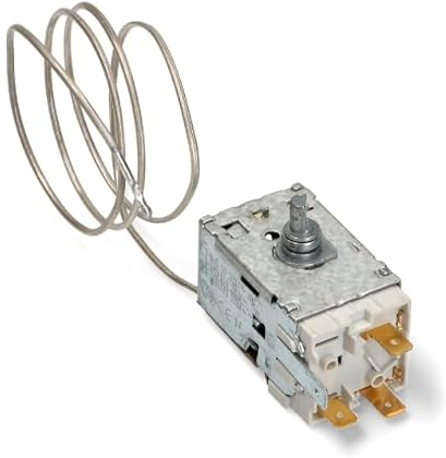 BSSTORE Thermostat Kühlschrank A13-0696 3 Kontakte kompatibel mit verschiedenen Marken und Modellen entspricht 481228238175