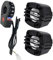 Impianto stereo per moto,Altoparlanti da manubrio per moto - Altoparlanti portatili per montaggio su manubrio Suono - Stereo per moto, amplificatore radio impermeabile, suono Hi-Fi per scooter moto