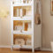 Vitrine aus Acrylglas, Vitrine für Wohnzimmer, Schlafzimmer, Zuhause, O50 x 32 x 113 cm