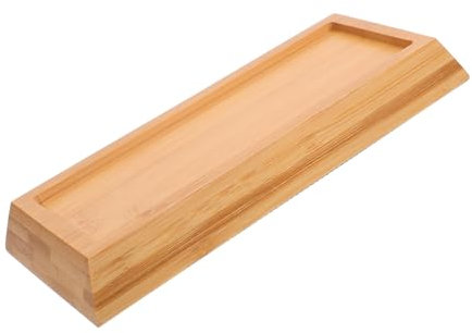 Ciieeo 1stück Rechteckiger Holzschärfer Halter Antirutsch Whetstone Basis Aus Für Effektives Schleifen Von Messern Kompakt Und Praktisch Für Küche