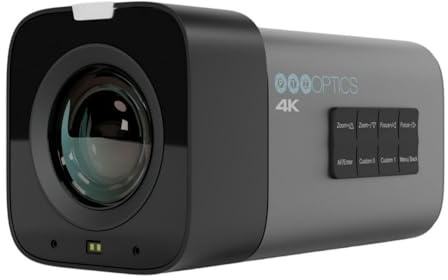 Ptzoptics studio 4k, a third generation camera featuring 20x optical zoom - PT20X-STUDIO-4K-GY-G3