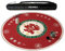 YXLYFDLY Grand tapis de mahjong circulaire avec sac de transport noir, nappe épaisse et antidérapante, pour jeux de cartes de mahjong, paigow, poker (rouge, 60 cm)
