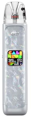 Uwell Caliburn G4 Karst Grey | Pod Kit – Vape/E-Zigarette im Pod-System mit 1300mAh Akku & 3 ml Tank – Mesh-Coil, Zugautomatik USB-C Schnellladeanschluss, MTL/RDL – kompakt & leistungsstark