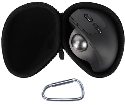 Peyyargo Custodia per Logitech ERGO M575S/S/MX ERGO Mouse Trackball | Mouse Custodia, Custodia Rigida Eva, Astuccio rigido portatile, Caso protettiva con maniglia di trasporto, Per viaggi