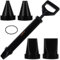 Pompa Pistola Manuale per Malta Stucco Stuccatura Calce Cemento Colla + 4 Ugelli