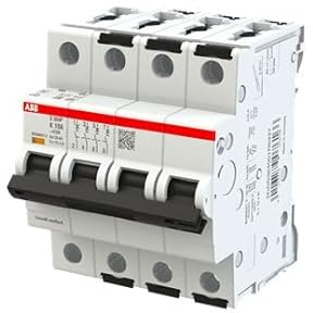 ABB S300P Leitungsschutzschalter Typ K, Pol 4 10A 415V, Abschaltvermögen 25 kA System Pro M Compact
