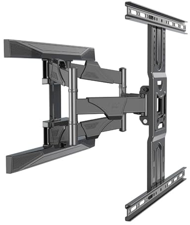 Kompatibel Mit NB, P6 Full Motion 45-75 Zoll TV-Wandhalterung for Flachbildschirme (LED/LCD), Max. VESA 600x400mm, Traglast 45,5kg