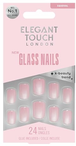 Elegant Touch Glass Nails - Glass Lychee