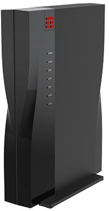 T I M HUB Pro Modem Router Wi-Fi 7 FTTH Fibra Ottica 2.5Gbps ZXHN F6745M | Solo Fibra FTTH, non FTTC, EasyMesh 2.4/5GHz, WAN 2.5G LAN 1G, 2 porte FXS telefono