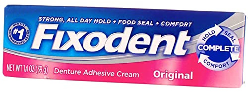 Fixodent Denture Adhesive Cream Original Original - 1.4 oz